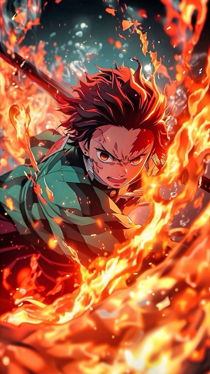 Tanjiro's Blazing Spirit