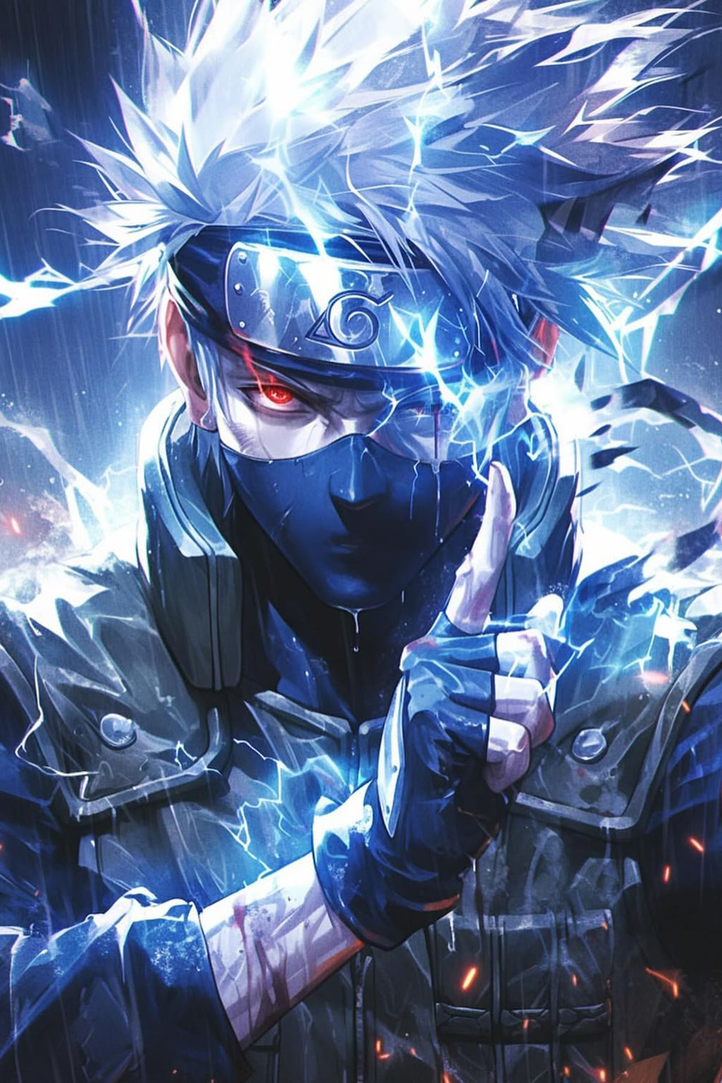 Kakashi Hatake: Lightning Blade & Sharingan