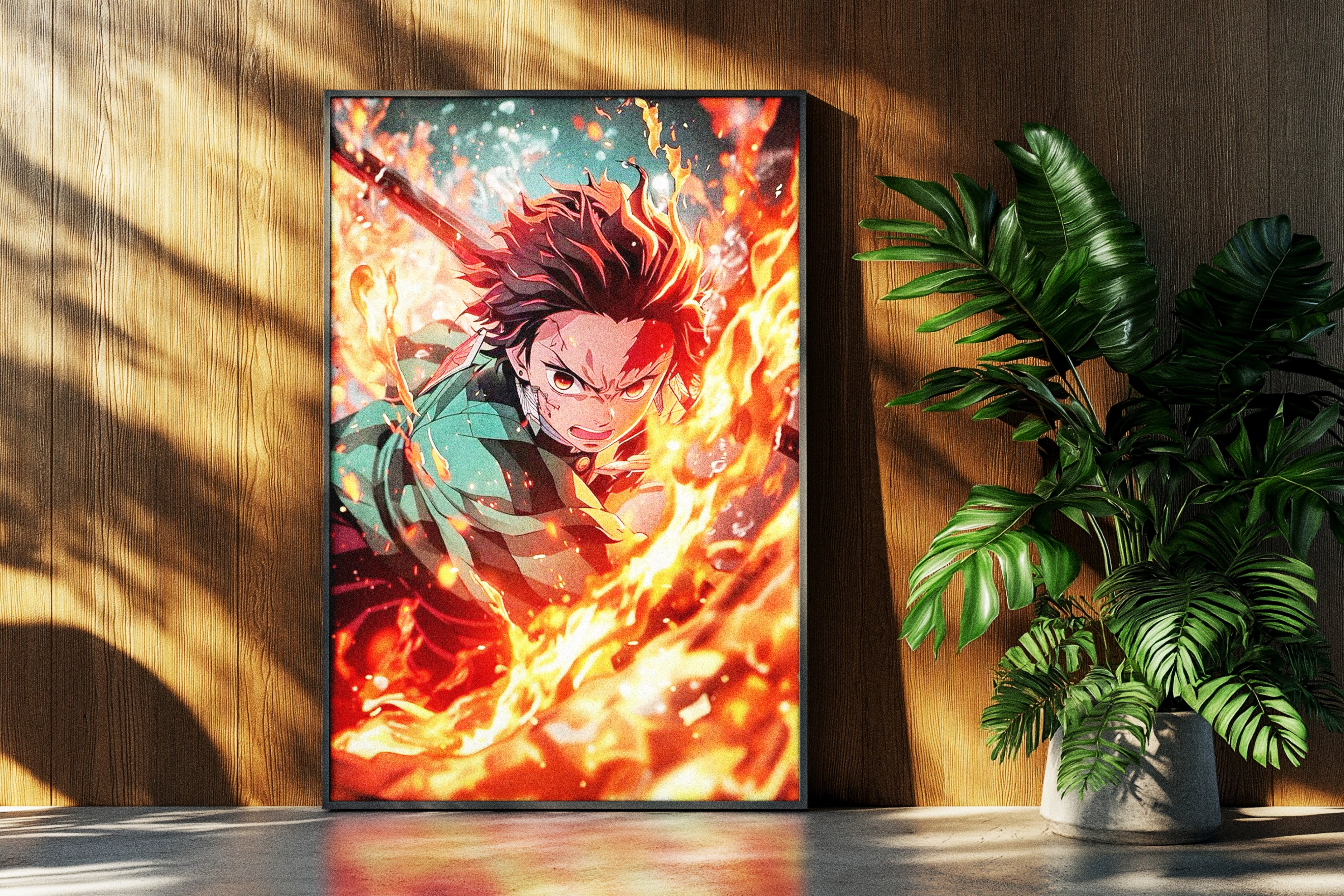 Tanjiro's Blazing Spirit