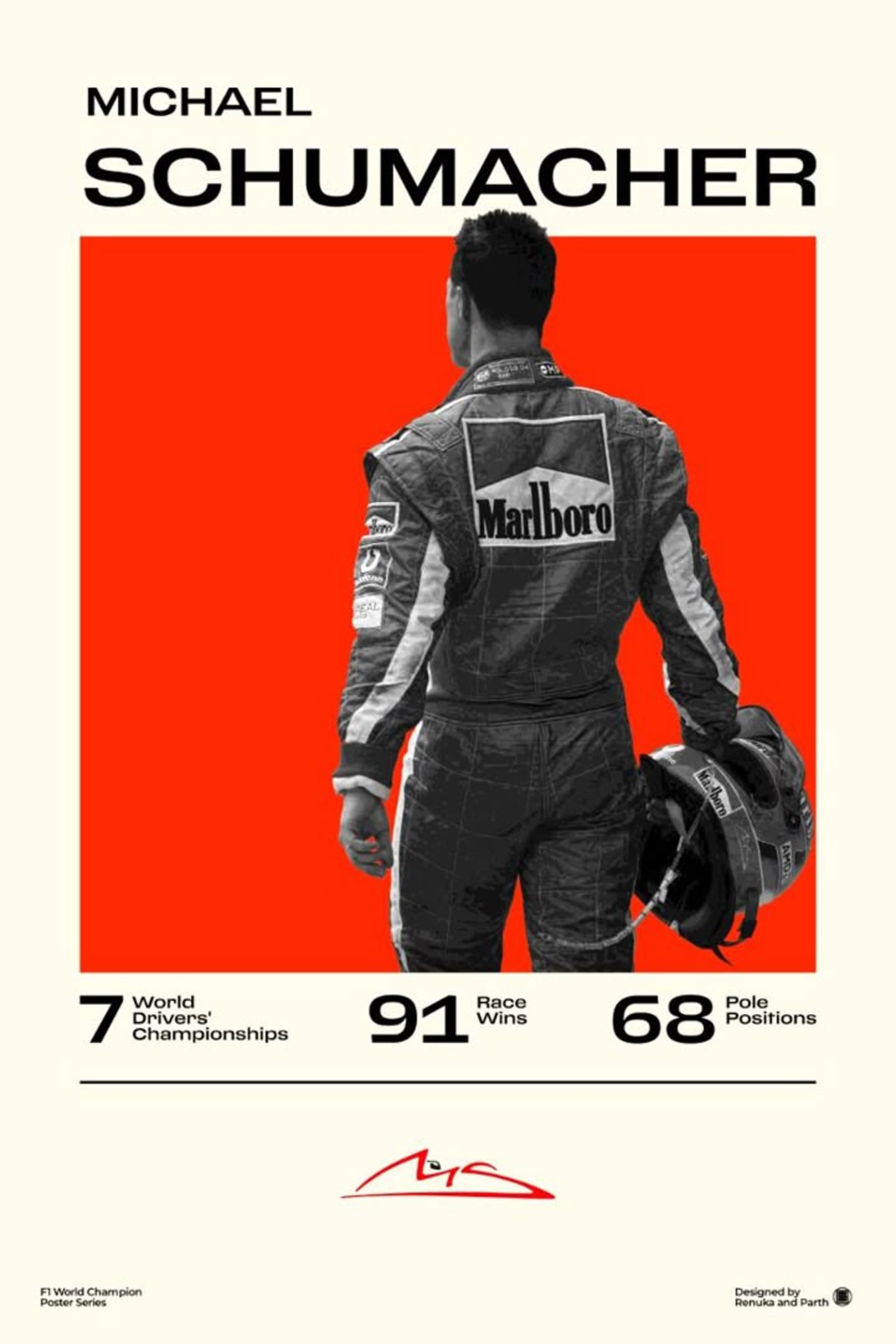 SCHUMACHER POSTER