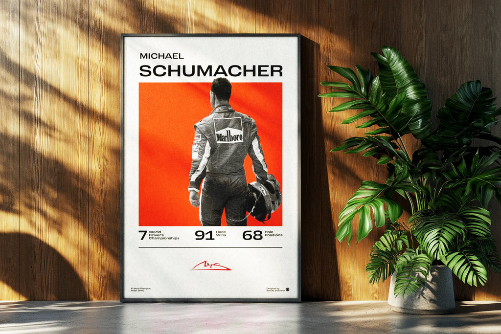 SCHUMACHER POSTER