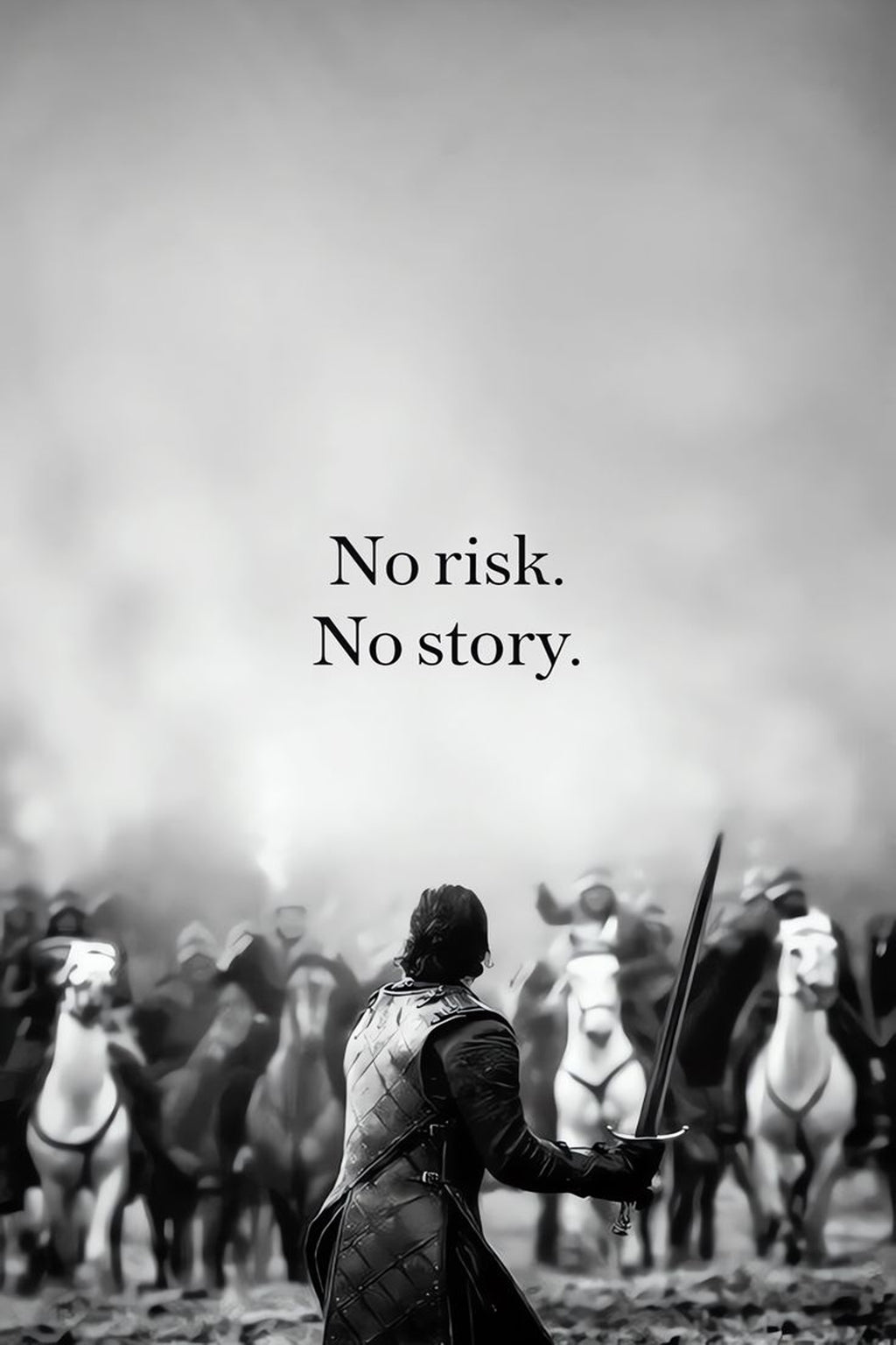 No risk No story.