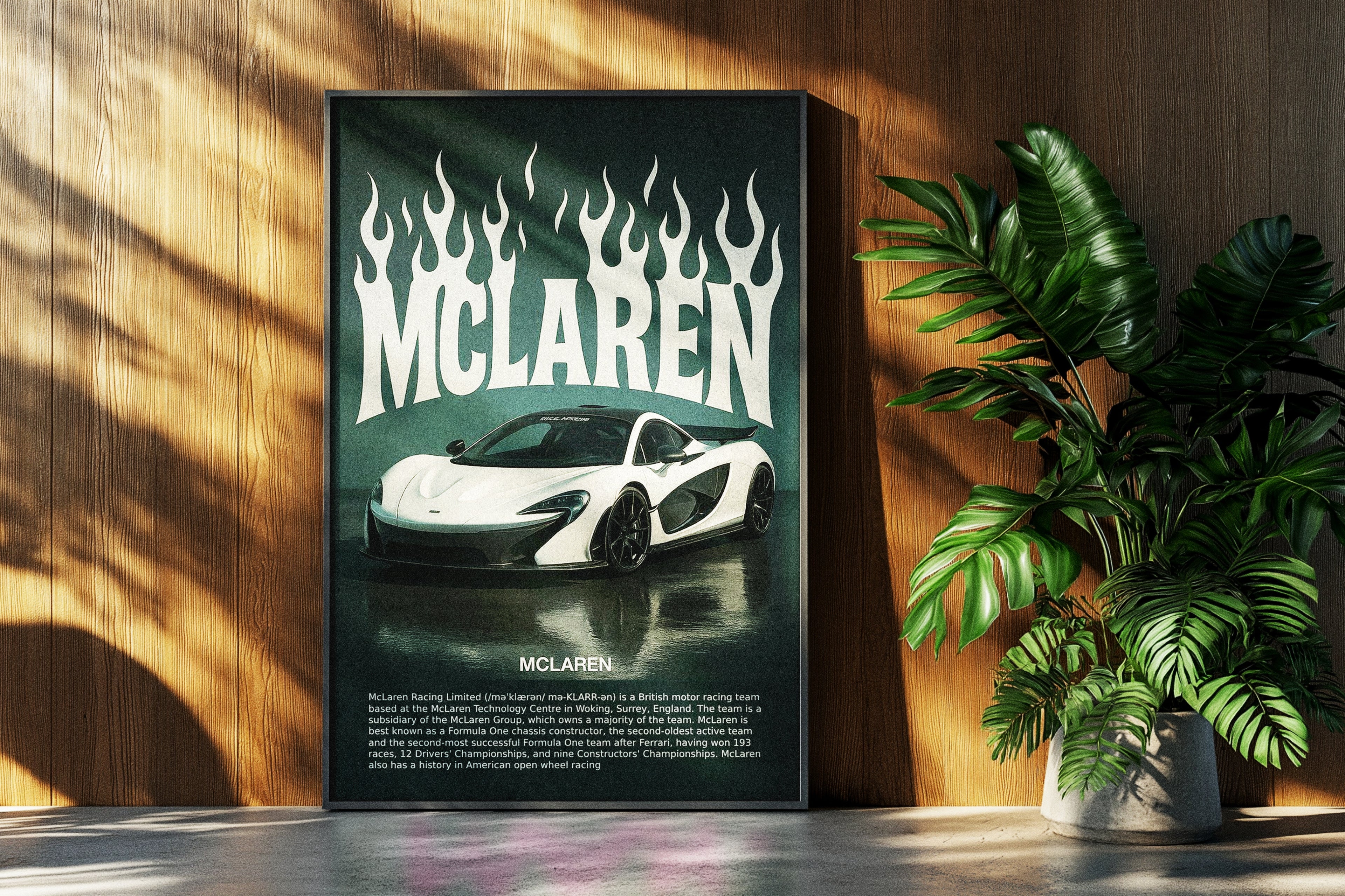 MCLAREN fire
